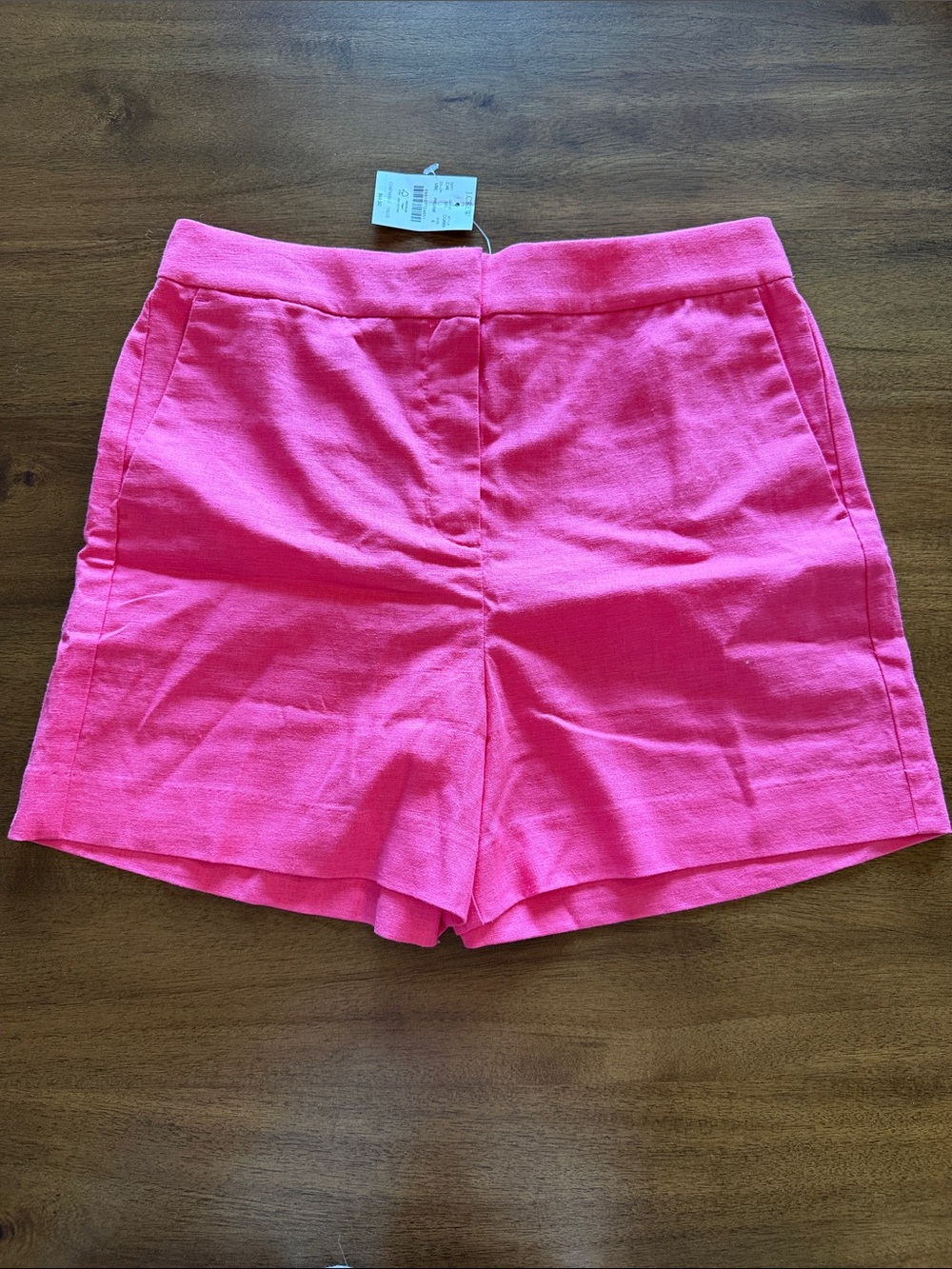 Women’s J.Crew Shorts Size 6 New with Tags bright pink